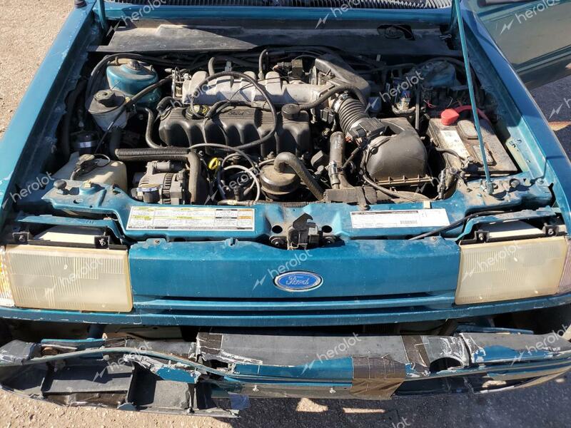 FORD TEMPO GL 1994 teal sedan 2 gas 1FAPP31X5RK132377 photo #4