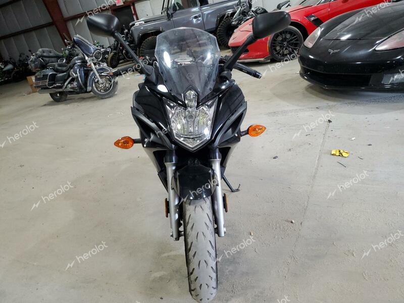 YAMAHA FZ6 R 2009 black racer gas JYARJ18E49A003884 photo #3