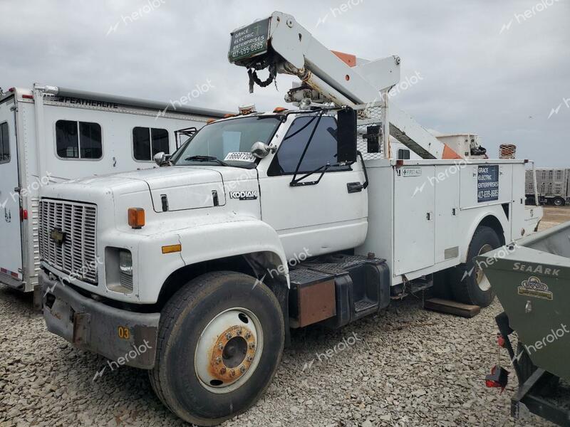 CHEVROLET KODIAK C7H 1994 white chassis diesel 1GBM7H1J0RJ100940 photo #1