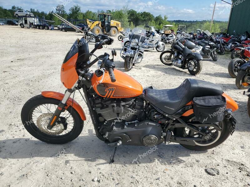 HARLEY-DAVIDSON FXBBS 2021 orange  gas 1HD1YYK17MB057385 photo #4