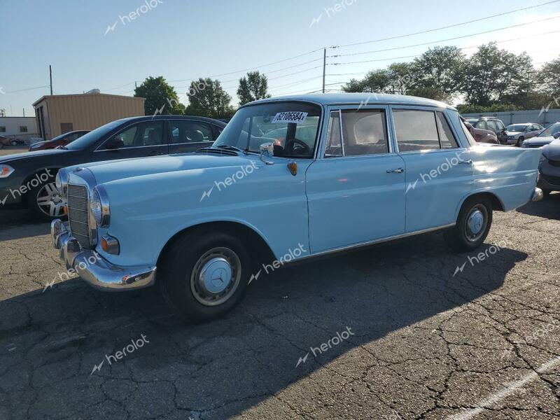 MERCEDES-BENZ 190 D SEDA 1962 blue   11011010019525 photo #1