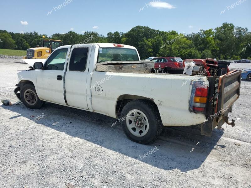 GMC SIERRA 2005 white  gas 2GTEC19T451243290 photo #3