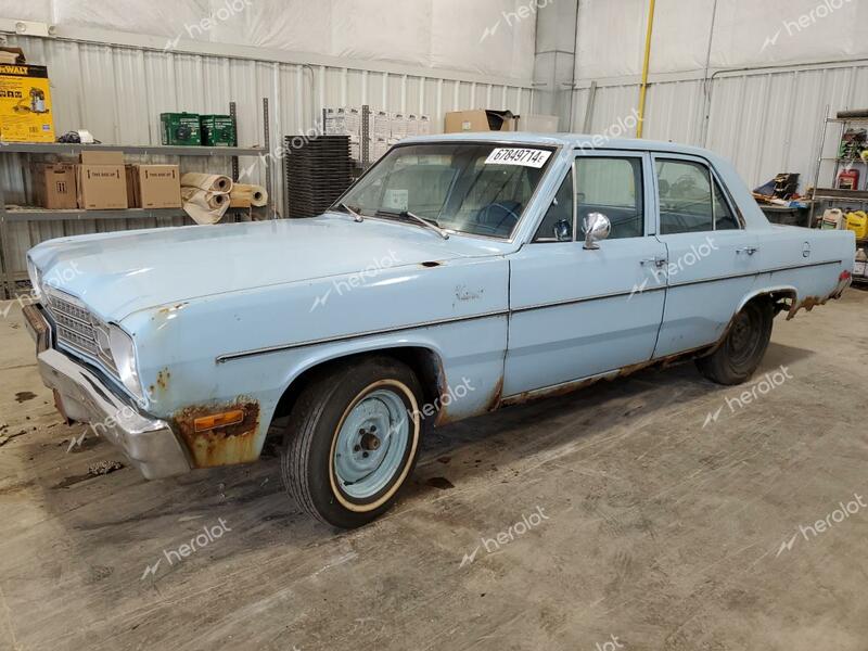 PLYMOUTH SCAMP 1974 blue   VL41C3R266317 photo #1