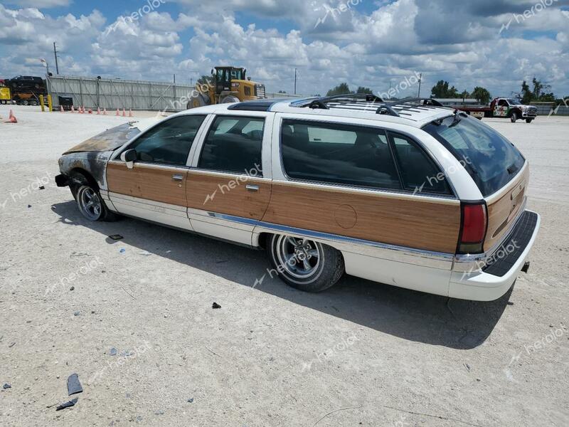 BUICK ROADMASTER 1991 white  gas 1G4BR83E9MW404059 photo #3