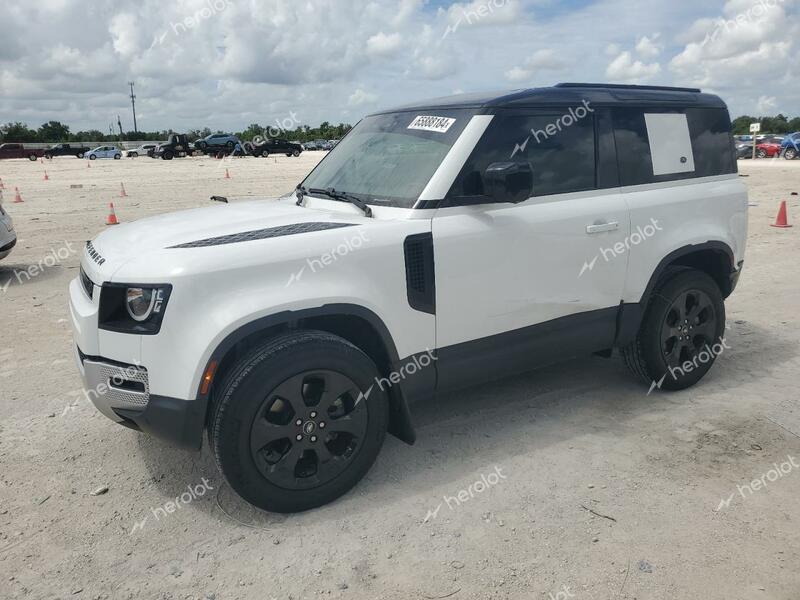 LAND ROVER DEFENDER 9 2021 white  gas SALEJ6RX5M2050286 photo #1