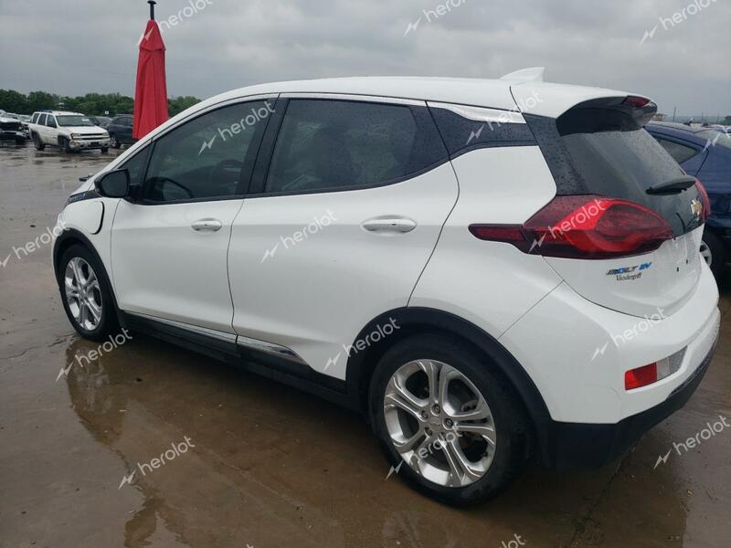 CHEVROLET BOLT EV LT 2018 white  electric 1G1FW6S07J4112418 photo #3