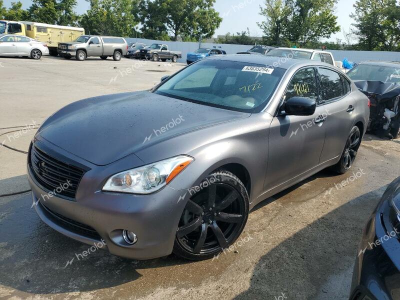 INFINITI M56 X 2011 charcoal  gas JN1AY1AR5BM570834 photo #1