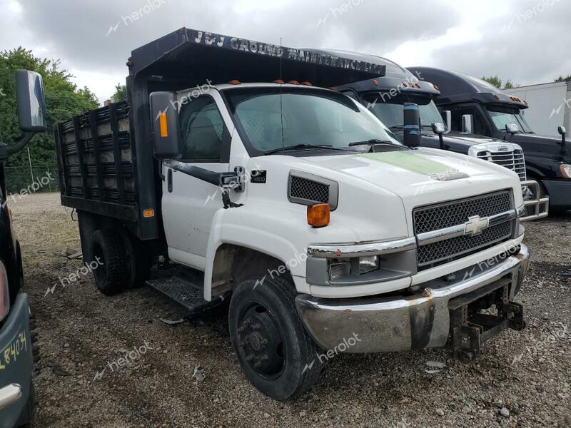 CHEVROLET C4500 C4C0 2003 white chassis gas 1GBE4E1E33F508521 photo #1