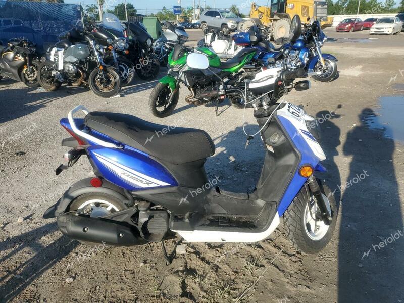 YAMAHA YW50 FX 2014 blue  gas RKRSA51A9EA001734 photo #1