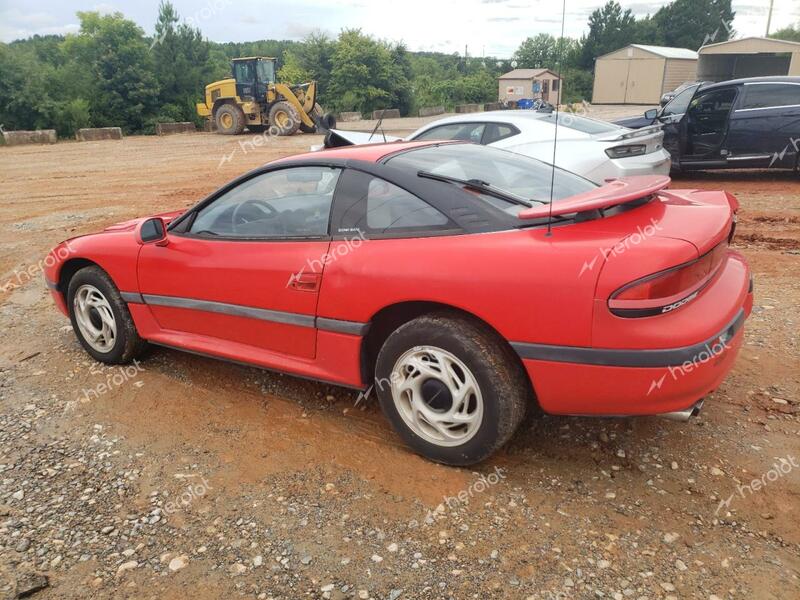 DODGE STEALTH ES 1993 red hatchbac gas JB3BM54J0PY046051 photo #3