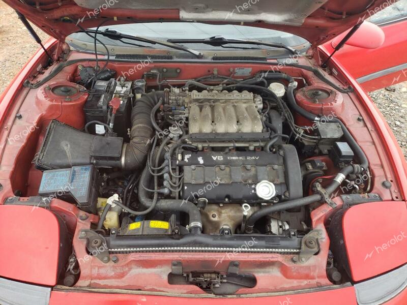 DODGE STEALTH ES 1993 red hatchbac gas JB3BM54J0PY046051 photo #4