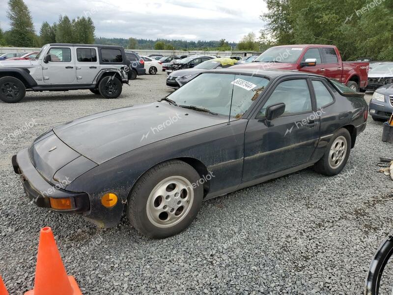 PORSCHE 924 S 1987 black  gas WP0AA0922HN456277 photo #1