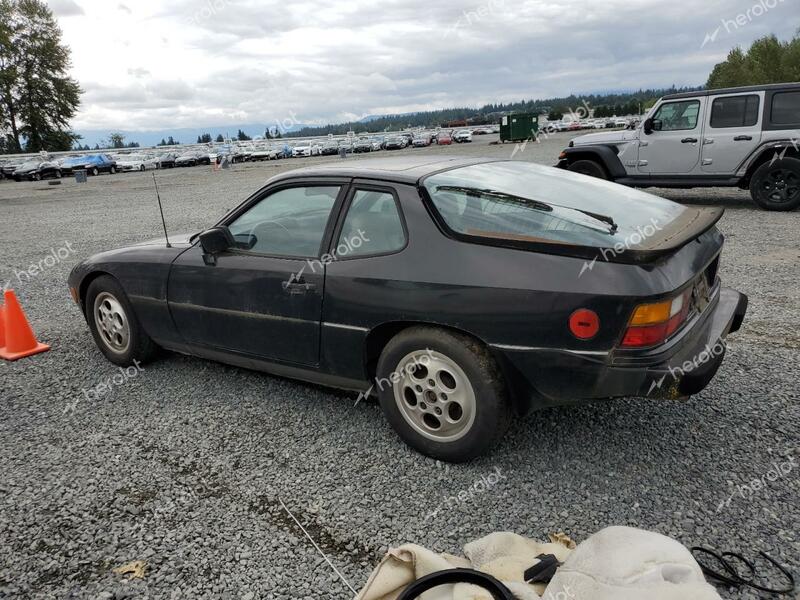 PORSCHE 924 S 1987 black  gas WP0AA0922HN456277 photo #3