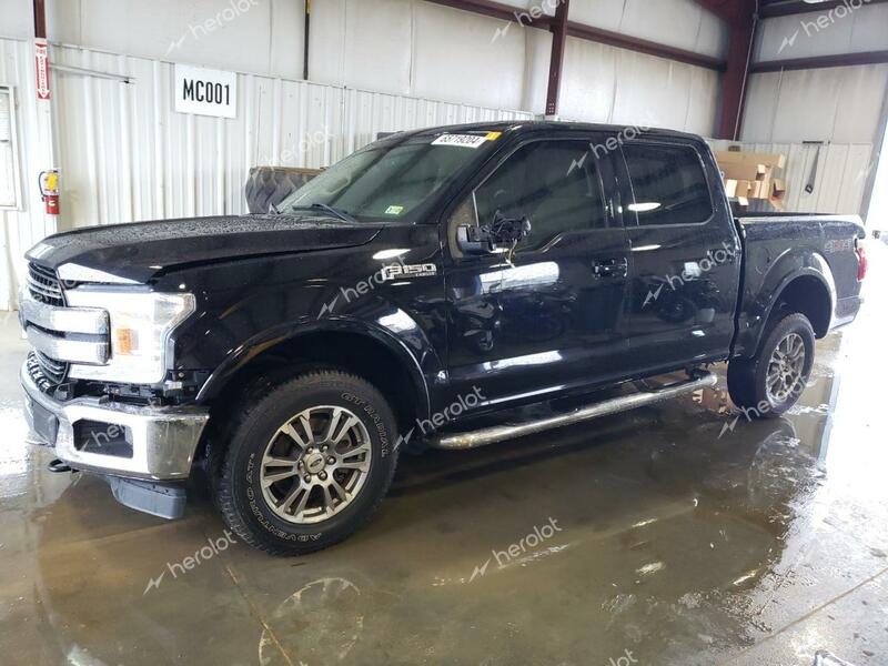 FORD F150 LARIA 2018 black  gas 1FTEW1EG9JFC82427 photo #1