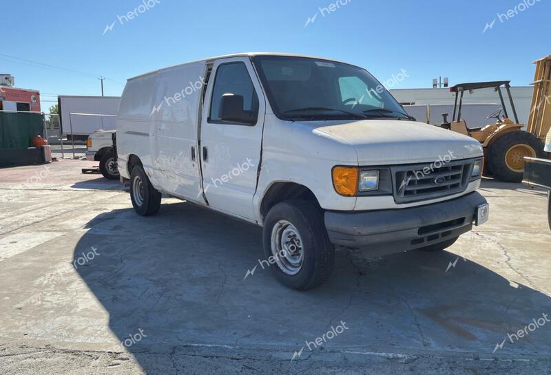 FORD ECONOLINE 2005 white cargo va gas 1FTNE24W85HB46737 photo #1