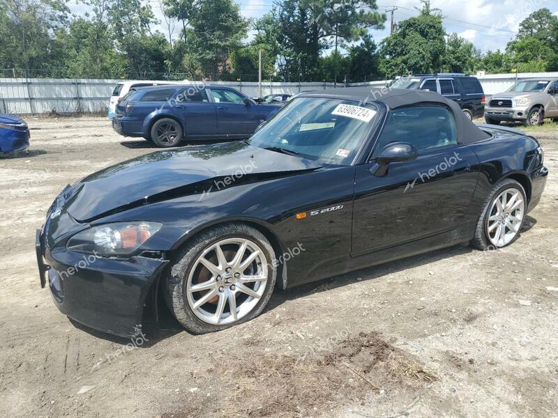 HONDA S2000 2005 black  gas JHMAP21425S001884 photo #1