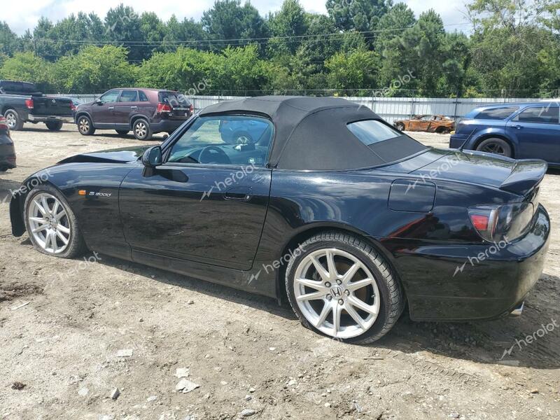 HONDA S2000 2005 black  gas JHMAP21425S001884 photo #3