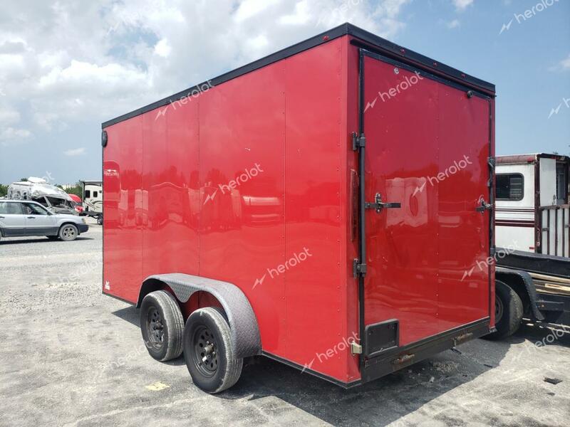 CARGO ENCLOSED 2022 red   7FWBE142XN1021335 photo #4