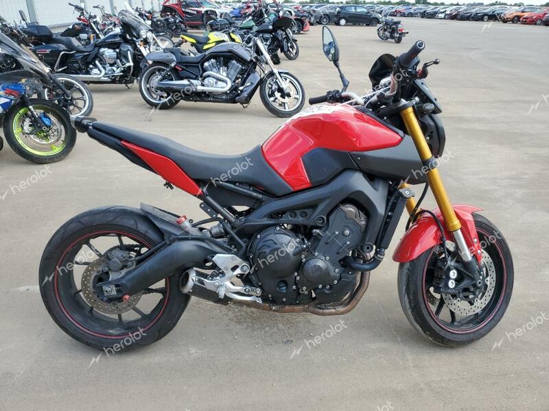 YAMAHA FZ09 2014 red  gas JYARN33E0EA002992 photo #1