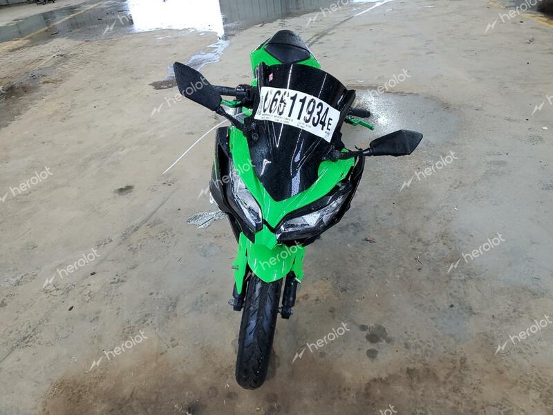 KAWASAKI EX300 A 2013 green racer gas JKAEX8A17DDA08891 photo #3