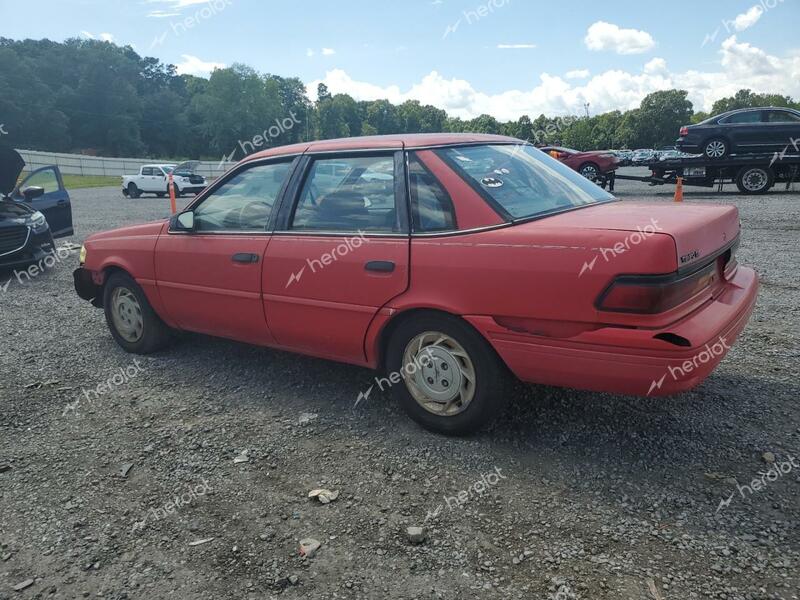 FORD TEMPO GL 1993 red sedan 4d gas 2FAPP36XXPB137669 photo #3