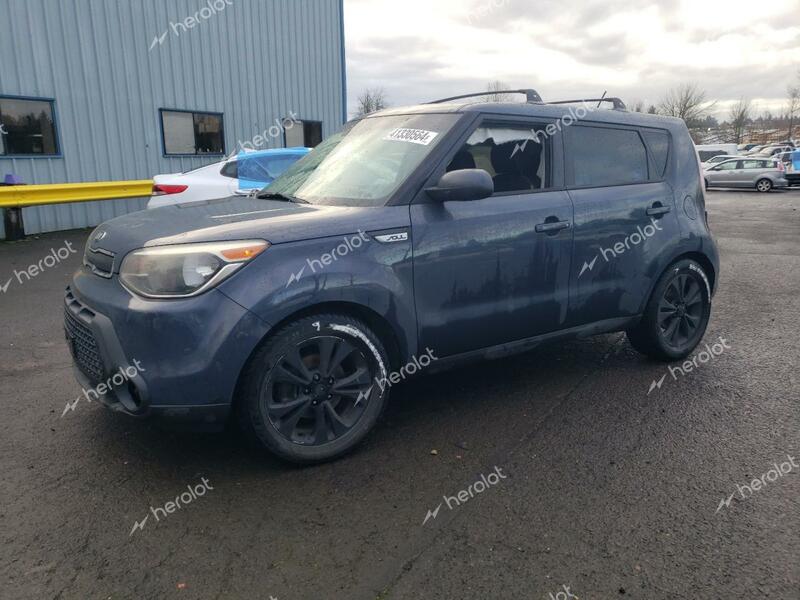 KIA SOUL + 2015 blue  gas KNDJP3A58F7194417 photo #1