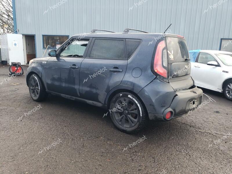 KIA SOUL + 2015 blue  gas KNDJP3A58F7194417 photo #3