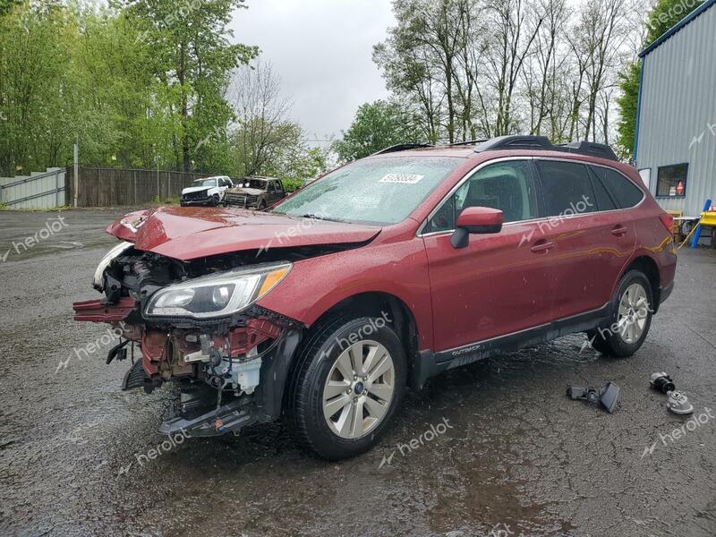 SUBARU OUTBACK 2. 2015 burgundy  gas 4S4BSACC6F3363937 photo #1