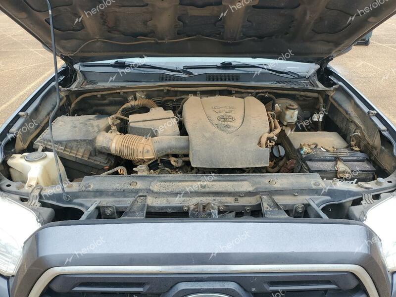 TOYOTA TACOMA DOU 2019 gray  gas 3TMCZ5AN7KM260339 photo #4