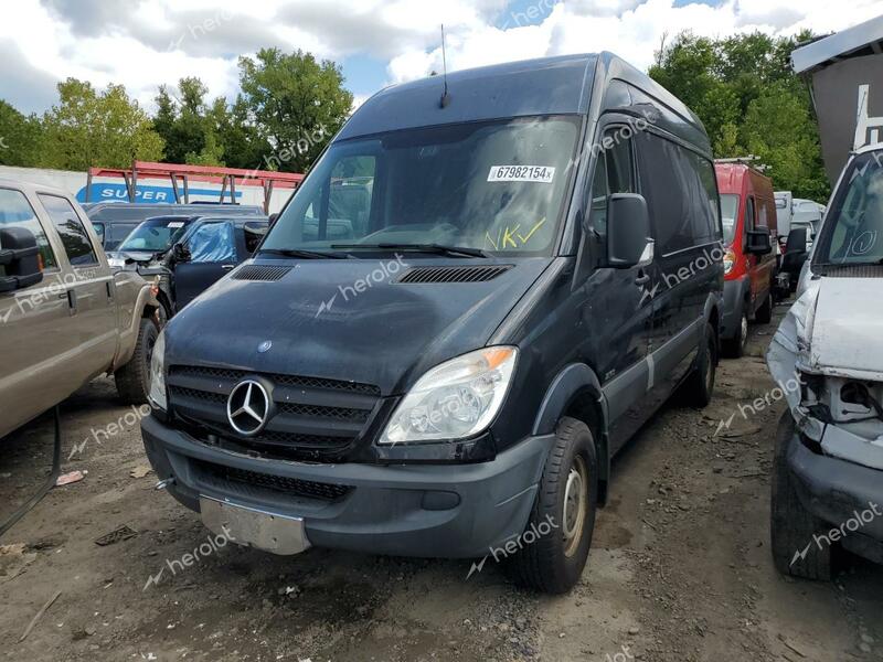 MERCEDES-BENZ SPRINTER 2 2011 blue cargo va diesel WD3PE7CC3B5570556 photo #1