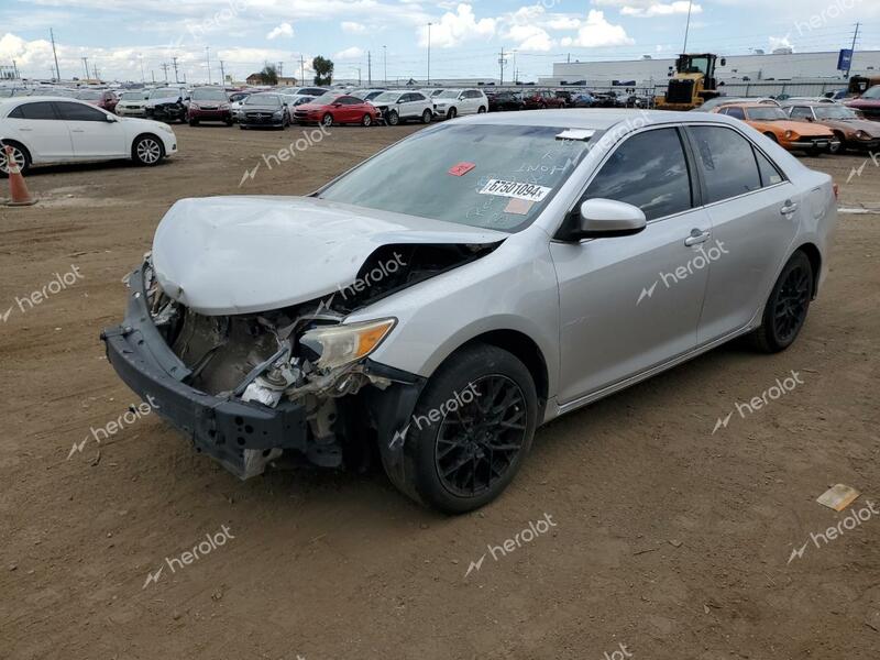 TOYOTA CAMRY L 2014 silver sedan 4d gas 4T4BF1FK8ER373536 photo #1