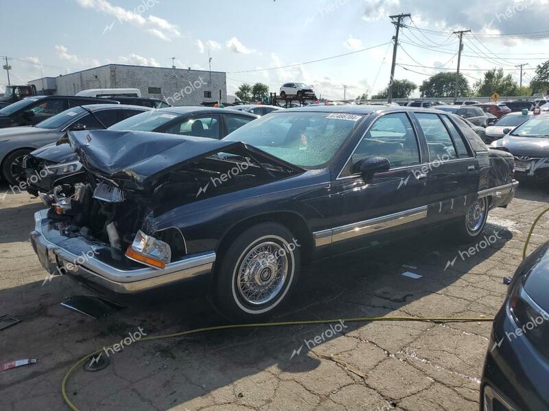 BUICK ROADMASTER 1992 blue  gas 1G4BT5378NR429407 photo #1