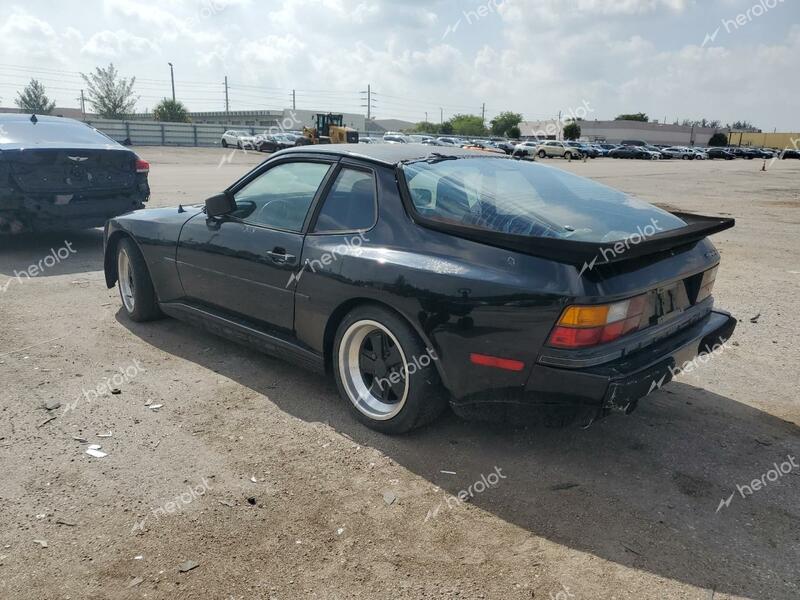 PORSCHE 944 1984 black  gas WP0AA0945EN464127 photo #3