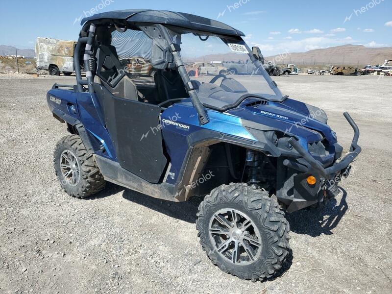 CAN-AM COMMANDER 2012 blue  gas 3JBKVKP11CJ001376 photo #1