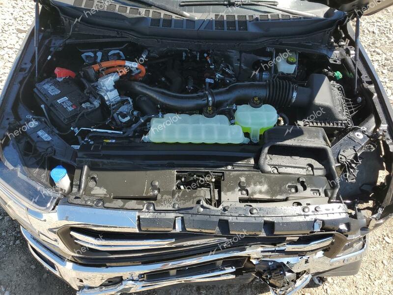 FORD F150 LARIA 2024 black  hybrid engine 1FTFW5LD1RFA66037 photo #4