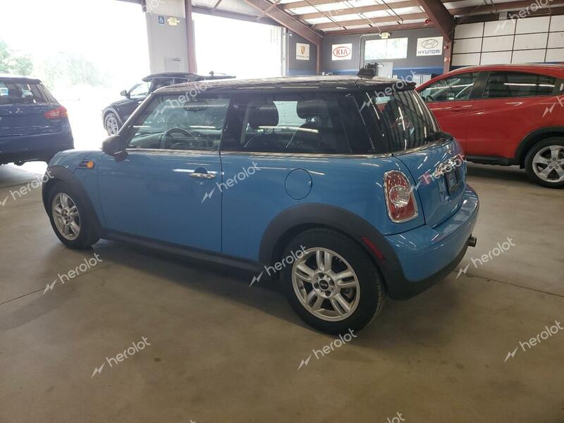 MINI COOPER 2013 blue hatchbac gas WMWSU3C52DT684685 photo #3