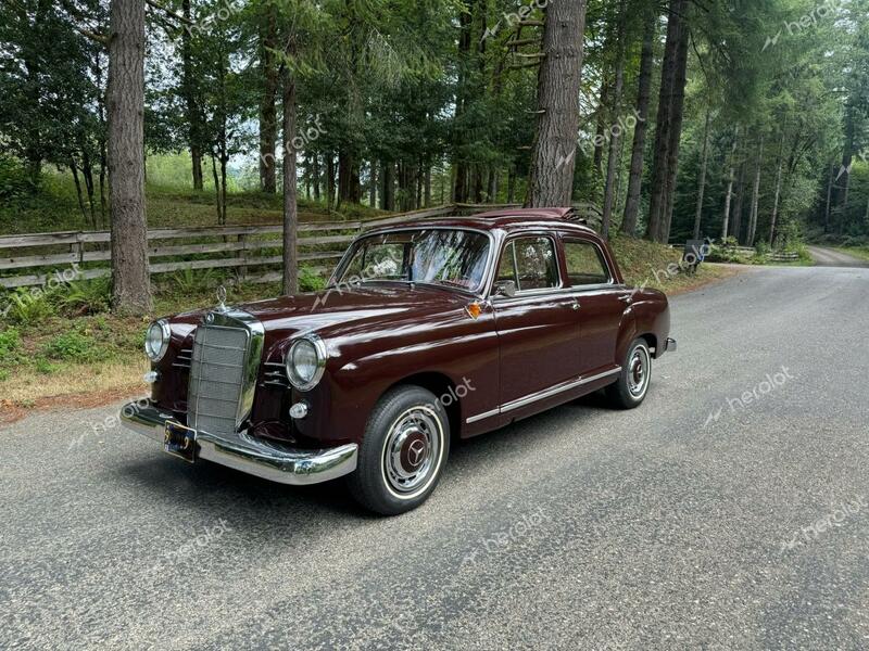 MERCEDES-BENZ 190 1959 burgundy   121011109502236 photo #3