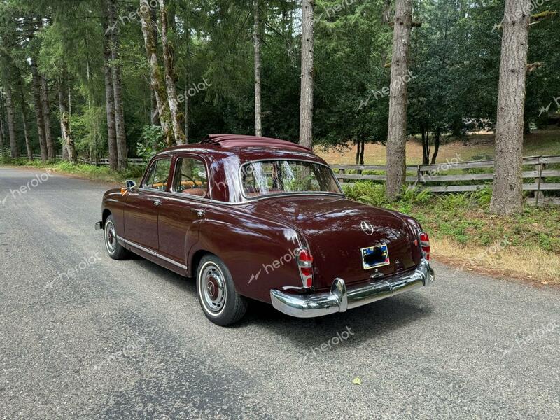 MERCEDES-BENZ 190 1959 burgundy   121011109502236 photo #4