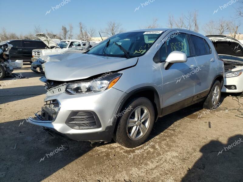 CHEVROLET TRAX LS 2022 silver  gas KL7CJKSM3NB539954 photo #1