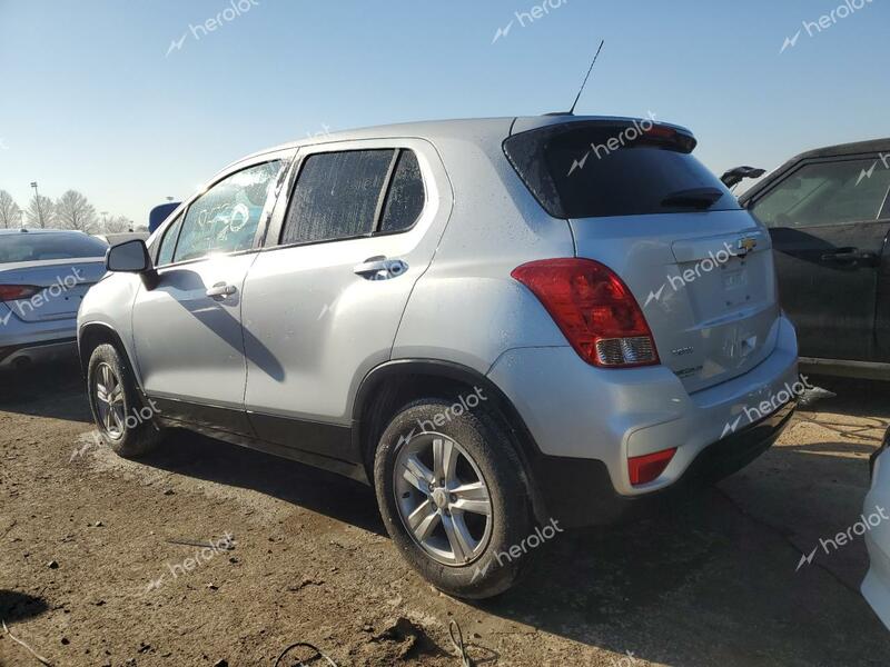 CHEVROLET TRAX LS 2022 silver  gas KL7CJKSM3NB539954 photo #3