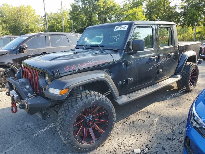 JEEP GLADIATOR 2020 black  gas 1C6JJTAG4LL195707 photo #1