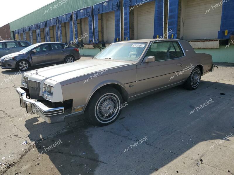 BUICK RIVIERA 1985 tan  gas 1G4EZ57Y5FE426875 photo #1