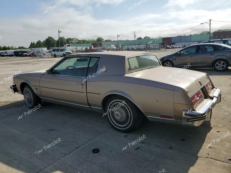 BUICK RIVIERA 1985 tan  gas 1G4EZ57Y5FE426875 photo #3