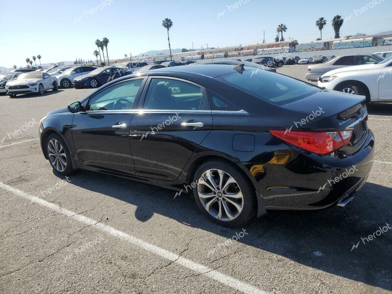 HYUNDAI SONATA SE 2013 black sedan 4d gas 5NPEC4ABXDH688974 photo #3