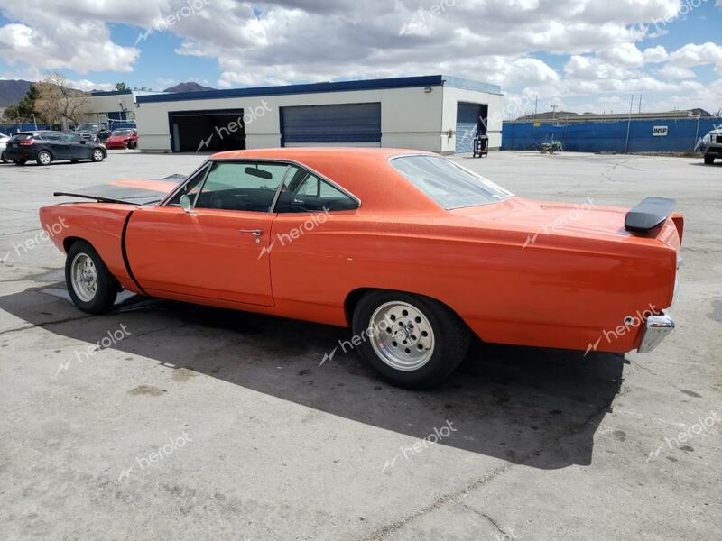 PLYMOUTH SATELLITE 1968 orange   RH23D8G240380 photo #3