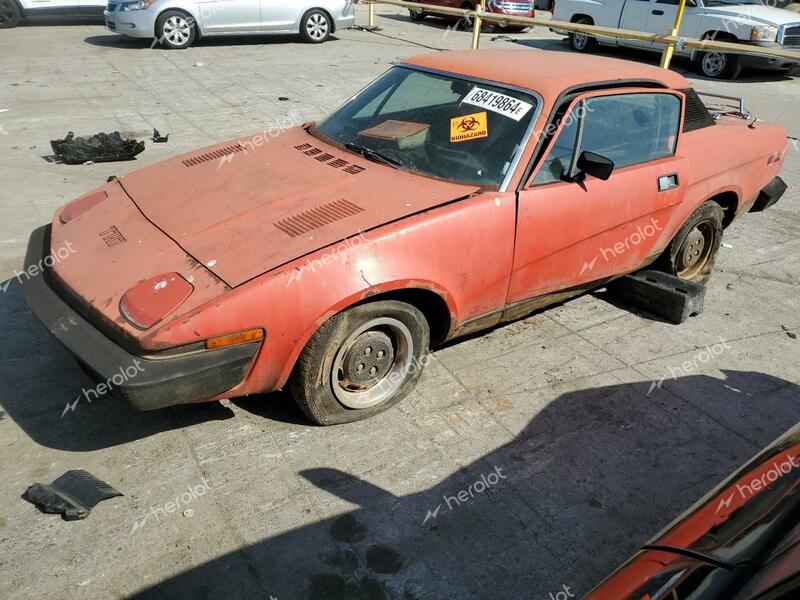 TRIUMPH CAR TR7 1976 orange   ACL19156U photo #1