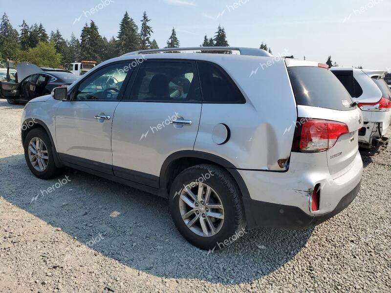 KIA SORENTO LX 2015 silver 4dr spor gas 5XYKT4A61FG630087 photo #3