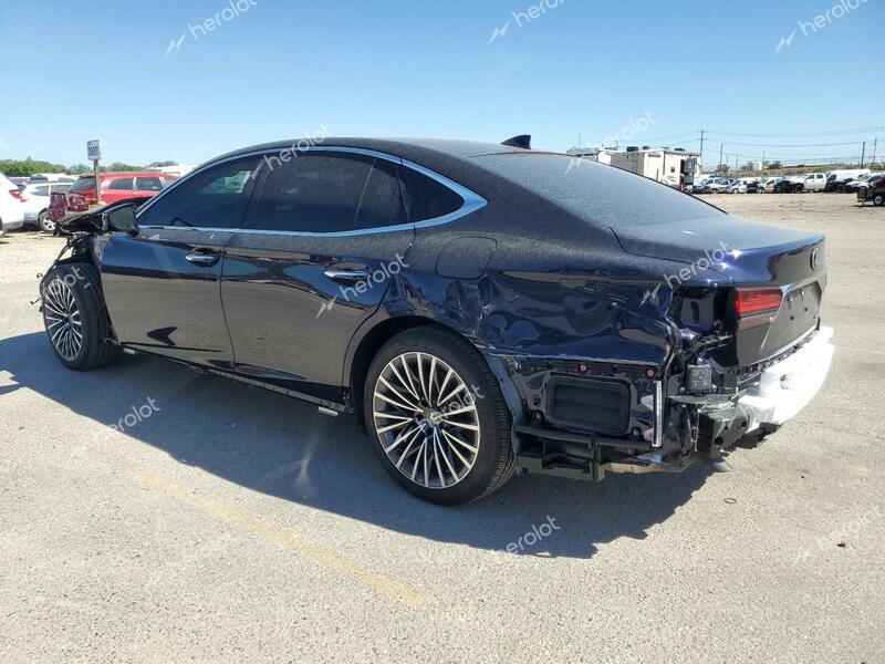 LEXUS LS 500H 2024 blue  hybrid engine JTHGYLGF6R5002854 photo #3