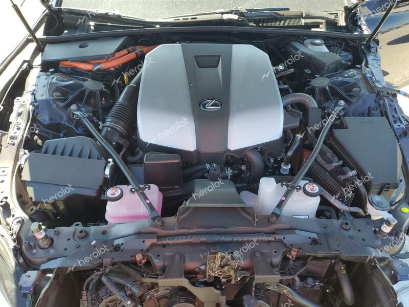 LEXUS LS 500H 2024 blue  hybrid engine JTHGYLGF6R5002854 photo #4