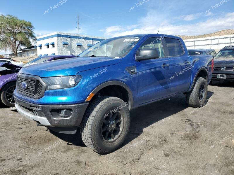 FORD RANGER XL 2019 blue  gas 1FTER4FHXKLA76066 photo #1